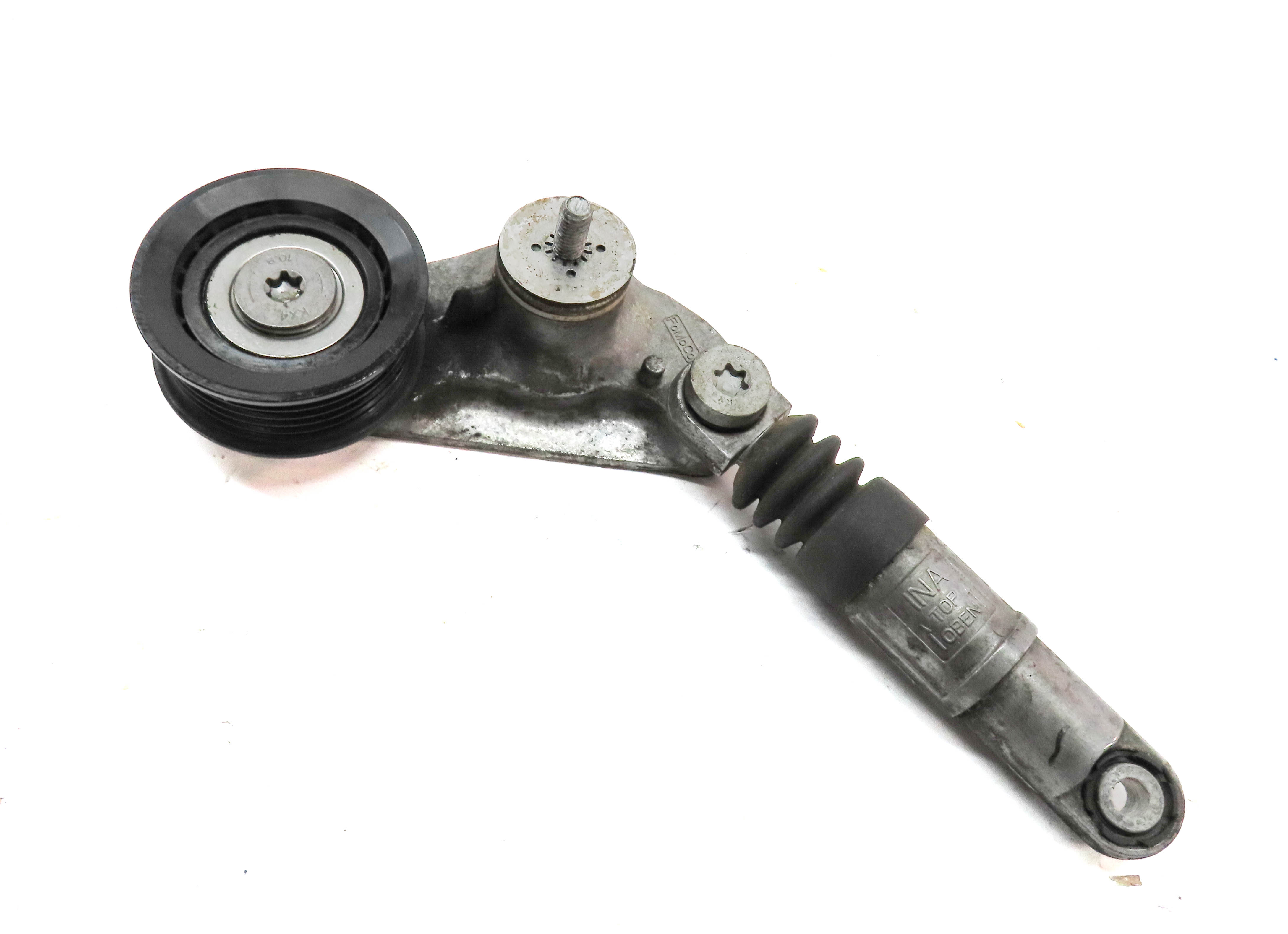 2013 RANGE ROVER EVOQUE (L538) 2.0L TURBO ENGINE BELT TENSIONER PULLEY — exact item pictured
